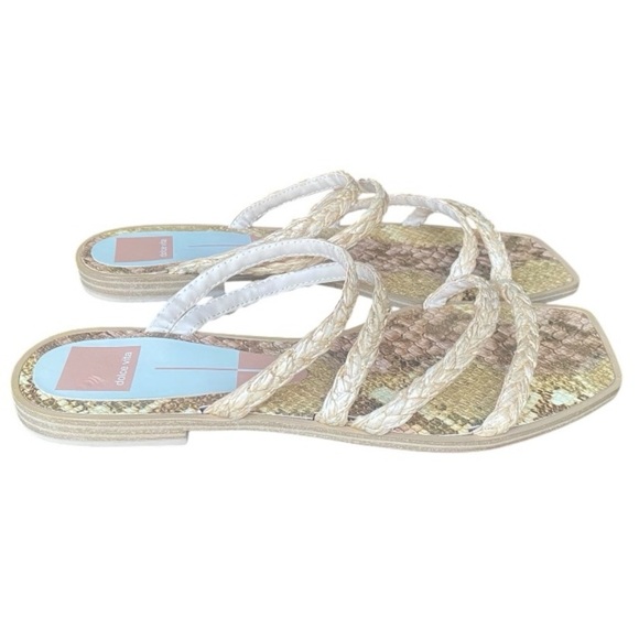 Dolce Vita Isabel Strappy Flat Sandals I Size: 10 - Picture 1 of 11